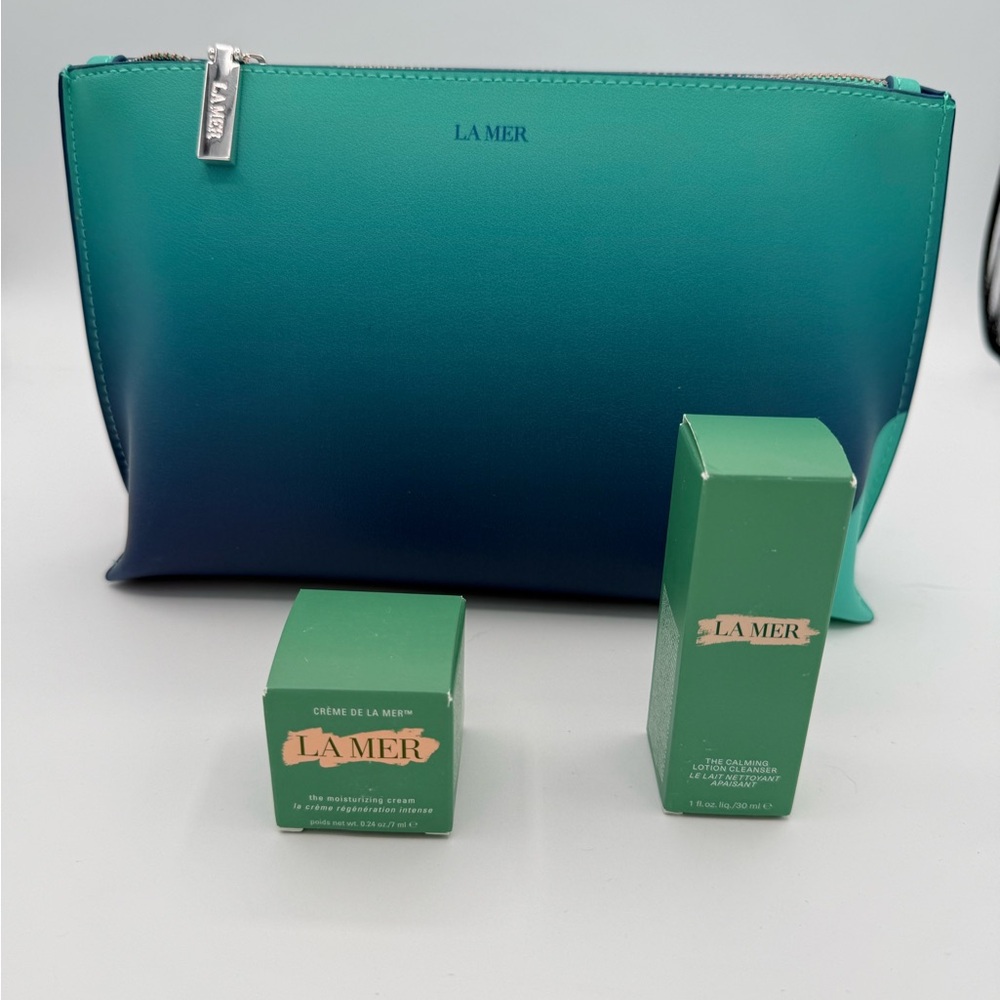 La Mer Skin Care & Cosmetic Bag Set